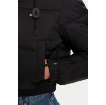 TOMMY JEANS  CRP HOODED PUFFER ΜΠΟΥΦΑΝ ΓΥΝΑΙΚΕΙΟ BLACK