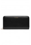 CALVIN KLEIN  PULLER LARGE ZIP AROUND ΠΟΡΤΟΦΟΛΙ ΓΥΝΑΙΚΕΙΟ BLACK