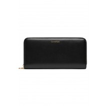 CALVIN KLEIN  PULLER LARGE ZIP AROUND ΠΟΡΤΟΦΟΛΙ ΓΥΝΑΙΚΕΙΟ BLACK