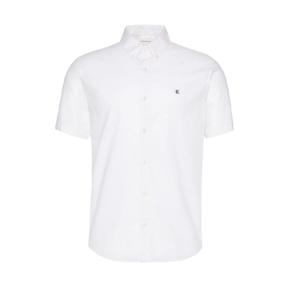 CALVIN KLEIN JEANS CLASSIC OXFORD SHIRT ΠΟΥΚΑΜΙΣΟ ΑΝΔΡΙΚΟ WHITE