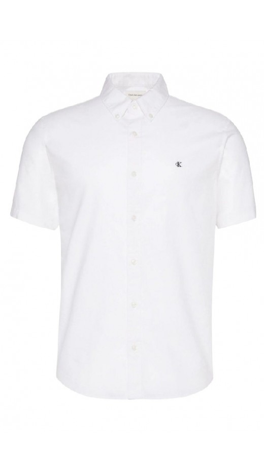 CALVIN KLEIN JEANS CLASSIC OXFORD SHIRT ΠΟΥΚΑΜΙΣΟ ΑΝΔΡΙΚΟ WHITE
