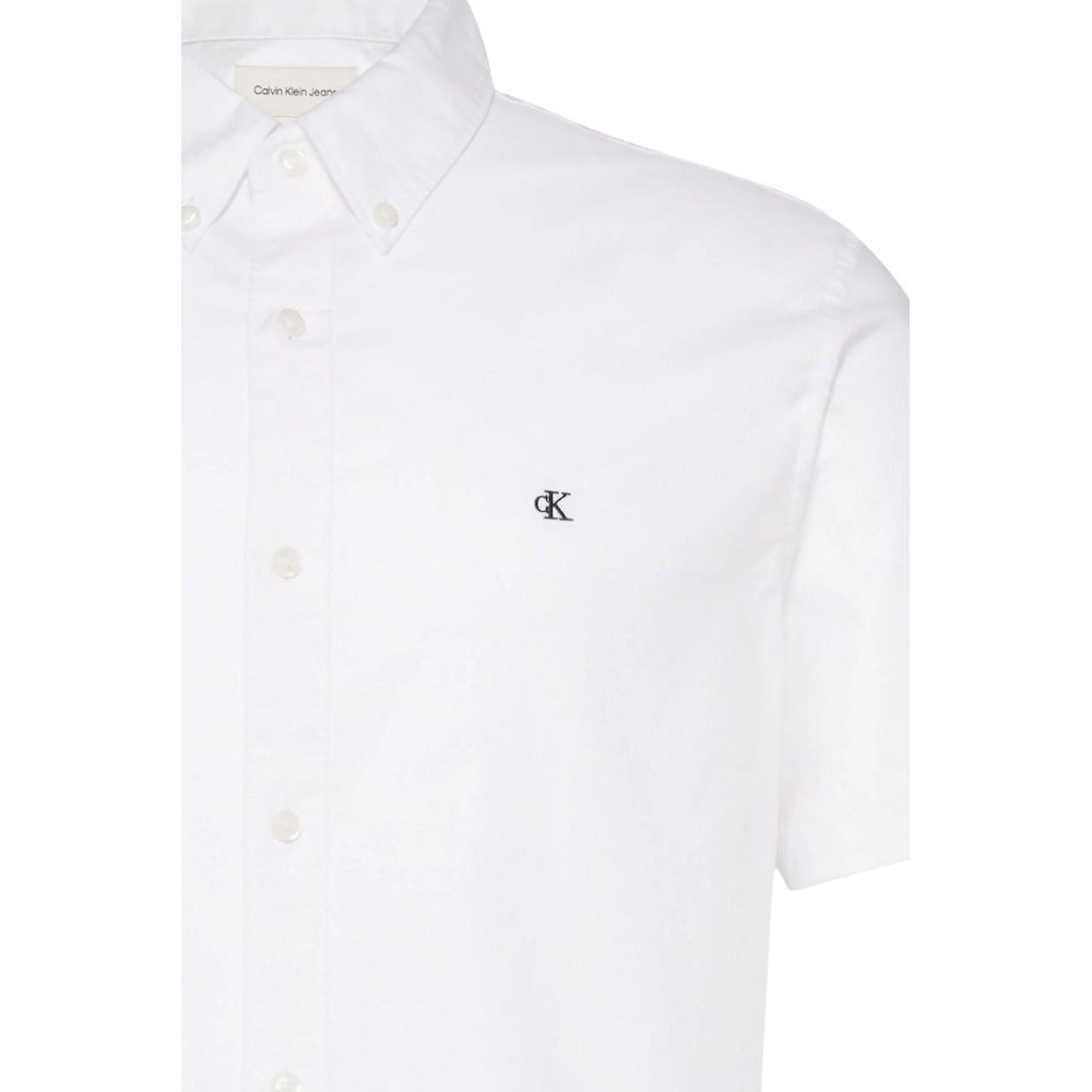 CALVIN KLEIN JEANS CLASSIC OXFORD SHIRT ΠΟΥΚΑΜΙΣΟ ΑΝΔΡΙΚΟ WHITE