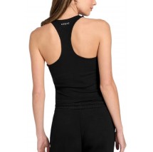 GUESS NAT RIB BRA TANK ΤΟΠ ΓΥΝΑΙΚΕΙΟ BLACK