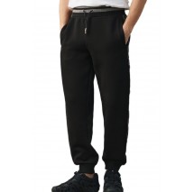 GUESS FINLO CUFFED PANT ΦΟΡΜΑ ΠΑΝΤΕΛΟΝΙ ΑΝΔΡΙΚΟ BLACK