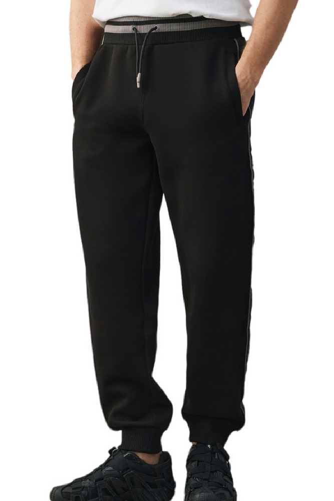 GUESS FINLO CUFFED PANT ΦΟΡΜΑ ΠΑΝΤΕΛΟΝΙ ΑΝΔΡΙΚΟ BLACK
