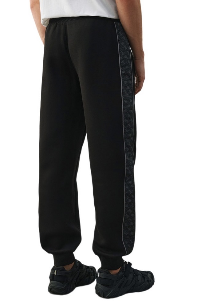 GUESS FINLO CUFFED PANT ΦΟΡΜΑ ΠΑΝΤΕΛΟΝΙ ΑΝΔΡΙΚΟ BLACK