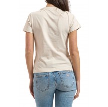 GUESS KETTY CN T-SHIRT ΜΠΛΟΥΖΑ ΓΥΝΑΙΚΕΙΑ OFF WHITE