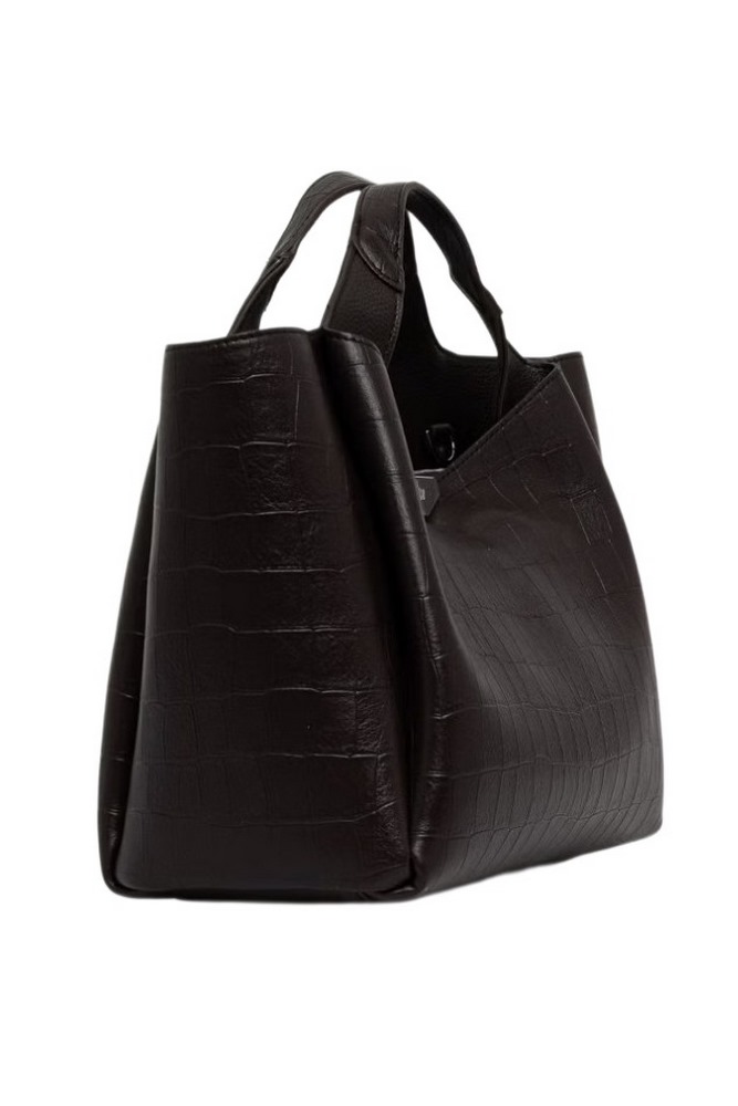 DKNY WILLA SATCHELS HANDBAG ΤΣΑΝΤΑ ΓΥΝΑΙΚΕΙΑ DARK BROWN