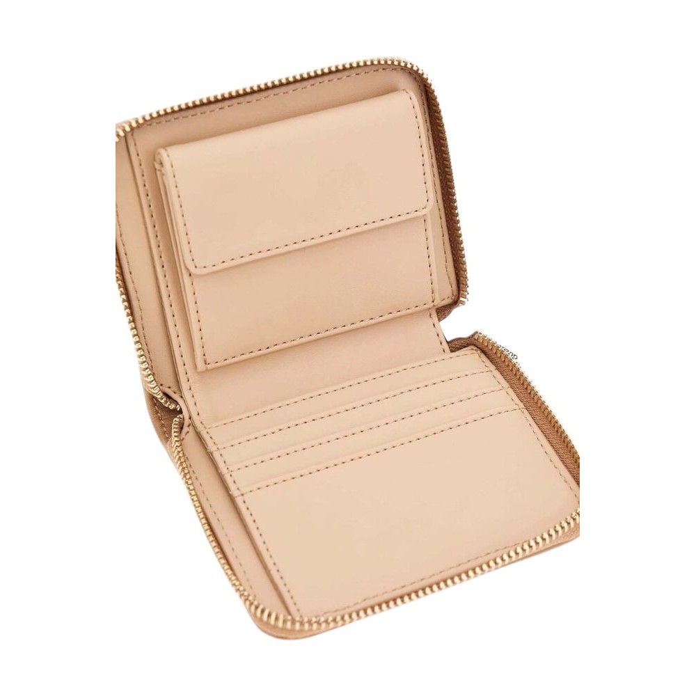 GUESS VALLA SLG SMALL ZIP AROUND ΠΟΡΤΟΦΟΛΙ ΓΥΝΑΙΚΕΙΟ BEIGE