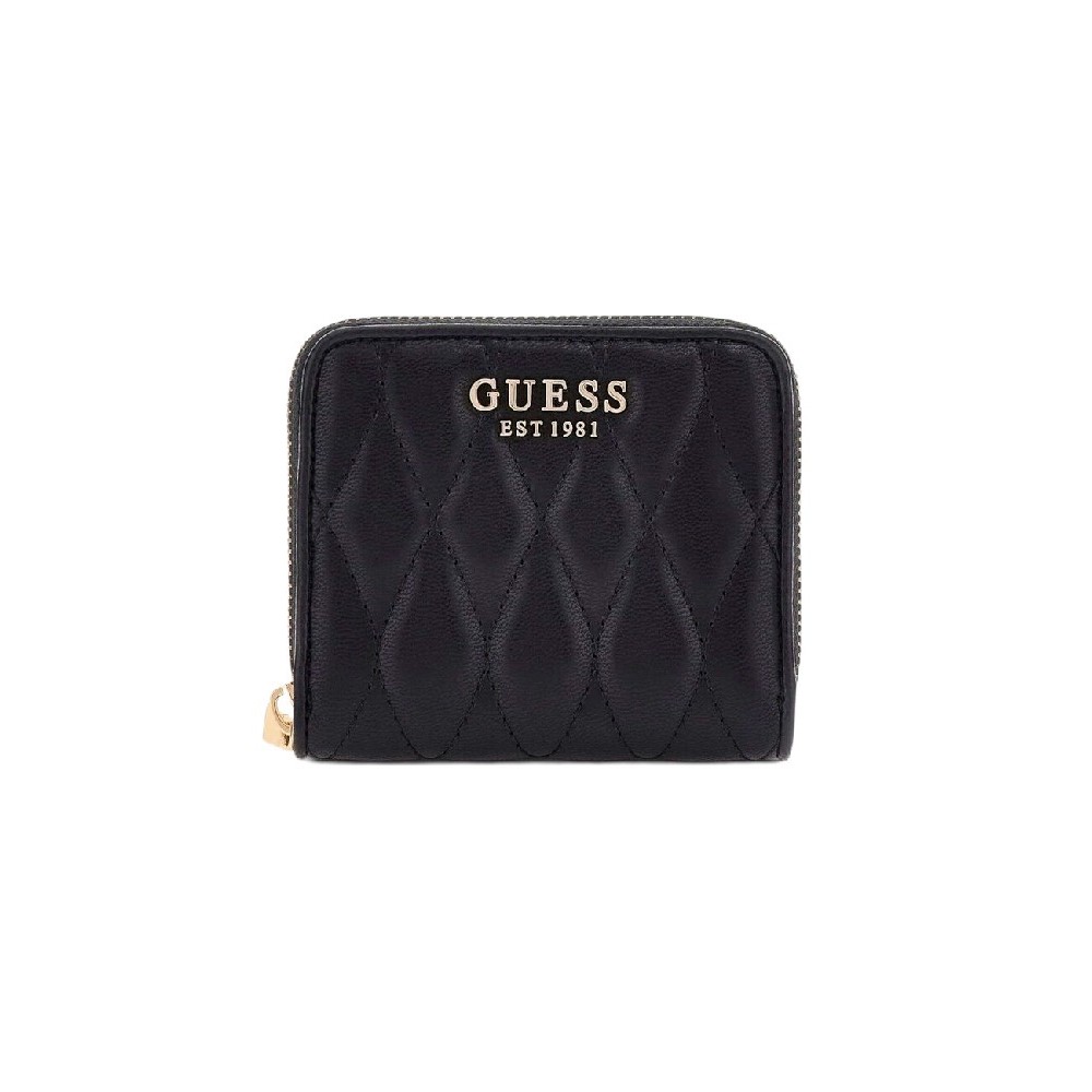 GUESS VALLA SLG SMALL ZIP AROUND ΠΟΡΤΟΦΟΛΙ ΓΥΝΑΙΚΕΙΟ BLACK