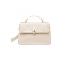 TOMMY HILFIGER ETERNITY MINI SATCHEL ΤΣΑΝΤΑ ΓΥΝΑΙΚΕΙΑ OFF WHITE