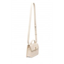 TOMMY HILFIGER ETERNITY MINI SATCHEL ΤΣΑΝΤΑ ΓΥΝΑΙΚΕΙΑ OFF WHITE