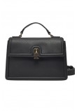 TOMMY HILFIGER ETERNITY MINI SATCHEL ΤΣΑΝΤΑ ΓΥΝΑΙΚΕΙΑ BLACK