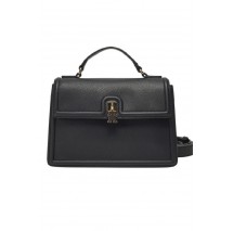 TOMMY HILFIGER ETERNITY MINI SATCHEL ΤΣΑΝΤΑ ΓΥΝΑΙΚΕΙΑ BLACK