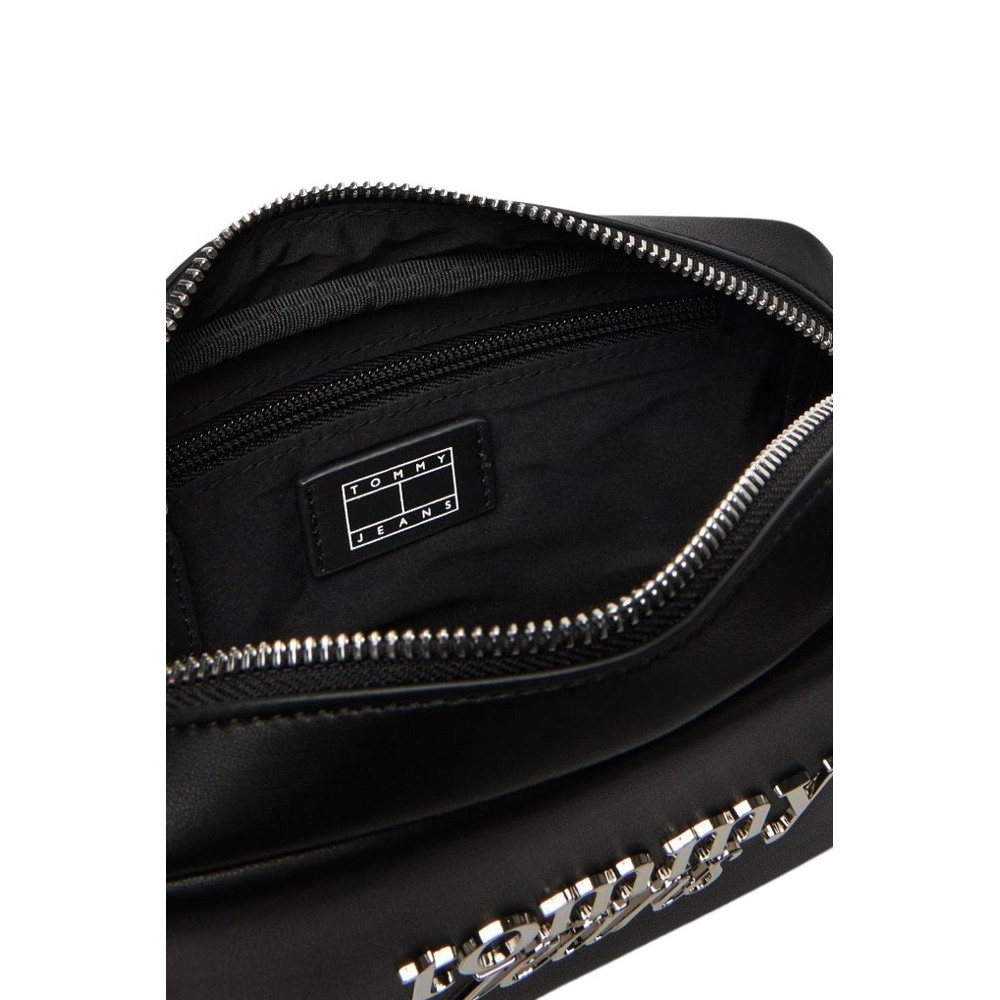 TOMMY JEANS BOLD SCRIPT CAMERA BAG ΤΣΑΝΤΑ ΓΥΝΑΙΚΕΙΑ BLACK