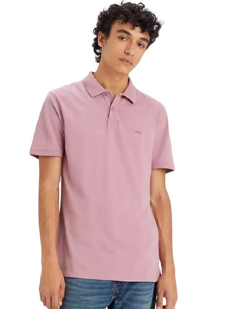 LEVI'S SLIM HOUSEMARK POLO T-SHIRT ΜΠΛΟΥΖΑ ΑΝΔΡΙΚΗ PURPLE