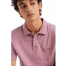 LEVI'S SLIM HOUSEMARK POLO T-SHIRT ΜΠΛΟΥΖΑ ΑΝΔΡΙΚΗ PURPLE