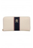 TOMMY HILFIGER LEGACY LARGE ZA ΠΟΡΤΟΦΟΛΙ ΓΥΝΑΙΚΕΙΟ BEIGE
