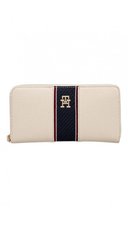 TOMMY HILFIGER LEGACY LARGE ZA ΠΟΡΤΟΦΟΛΙ ΓΥΝΑΙΚΕΙΟ BEIGE