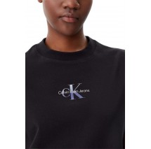 CALVIN KLEIN JEANS MONOLOGO TEE DRESS ΦΟΡΕΜΑ ΓΥΝΑΙΚΕΙΟ BLACK