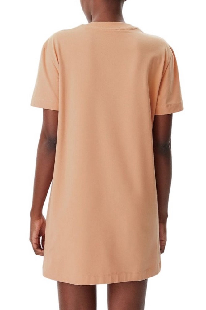 CALVIN KLEIN JEANS MONOLOGO TEE DRESS ΦΟΡΕΜΑ ΓΥΝΑΙΚΕΙΟ CORAL