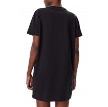 CALVIN KLEIN JEANS MONOLOGO TEE DRESS ΦΟΡΕΜΑ ΓΥΝΑΙΚΕΙΟ BLACK