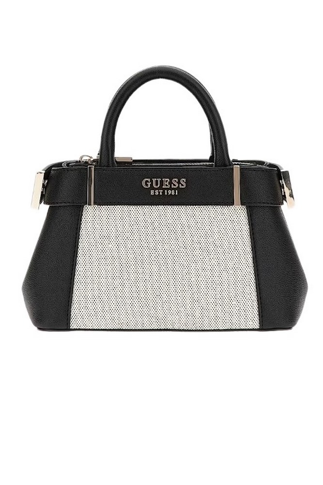 GUESS ANADELA MINI SATCHEL ΤΣΑΝΤΑ ΓΥΝΑΙΚΕΙΑ BLACK