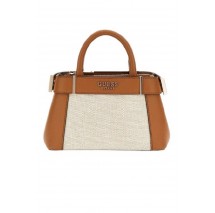 GUESS ANADELA MINI SATCHEL ΤΣΑΝΤΑ ΓΥΝΑΙΚΕΙΑ COGNAC