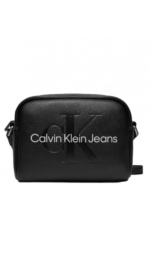 CALVIN KLEIN JEANS SCULPTED CAMERA BAG18 MONO ΤΣΑΝΤΑ ΓΥΝΑΙΚΕΙΑ BLACK