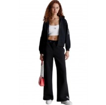 CALVIN KLEIN JEANS TAPE ZIP-THROUGH ΖΑΚΕΤΑ ΓΥΝΑΙΚΕΙΑ BLACK