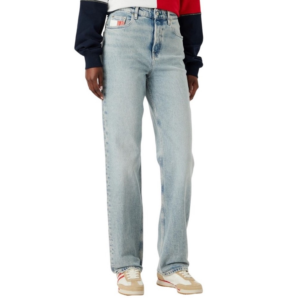 TOMMY JEANS LAYLA HR SLIM STR RWB CBF CJ6115 ΤΖΙΝ ΠΑΝΤΕΛΟΝΙ ΓΥΝΑΙΚΕΙΟ DENIM LIGHT