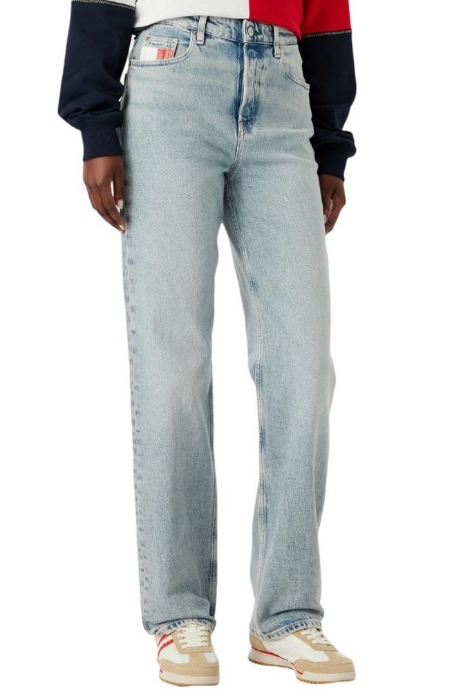 TOMMY JEANS LAYLA HR SLIM STR RWB CBF CJ6115 ΤΖΙΝ ΠΑΝΤΕΛΟΝΙ ΓΥΝΑΙΚΕΙΟ DENIM LIGHT