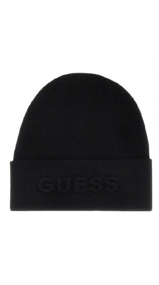GUESS BEANIE ΣΚΟΥΦΟΣ ΓΥΝΑΙΚΕΙΟΣ BLACK