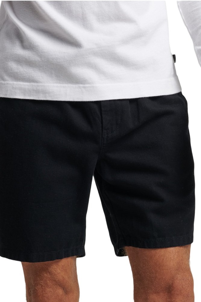 SUPERDRY D2 OVIN VINTAGE OVERDYED SHORT ΒΕΡΜΟΥΔΑ ΑΝΔΡΙΚΗ BLACK