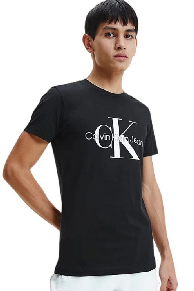 CALVIN KLEIN JEANS CORE MONOGRAM SLIM TEE T-SHIRT ΑΝΔΡΙΚΟ BLACK