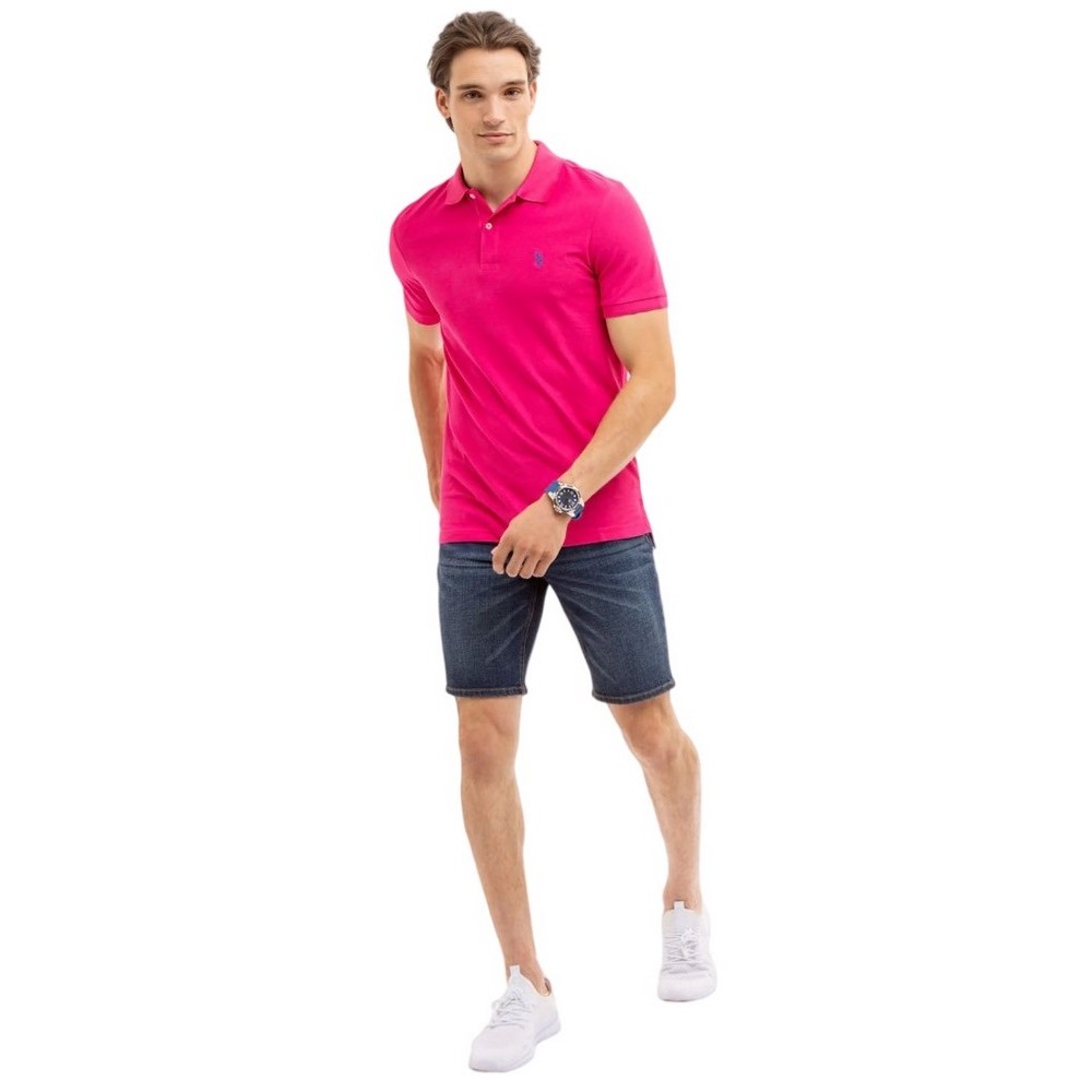 U.S POLO ASSN  41029 POLO T-SHIRT ΜΠΛΟΥΖΑ ΑΝΔΡΙΚΗ FOYXIA