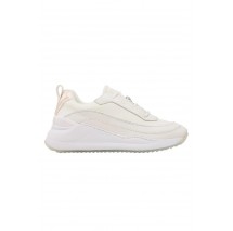 CALVIN KLEIN CHUNKY INTERNAL WEDGE LACE UP  ΠΑΠΟΥΤΣΙ ΓΥΝΑΙΚΕΙΟ WHITE