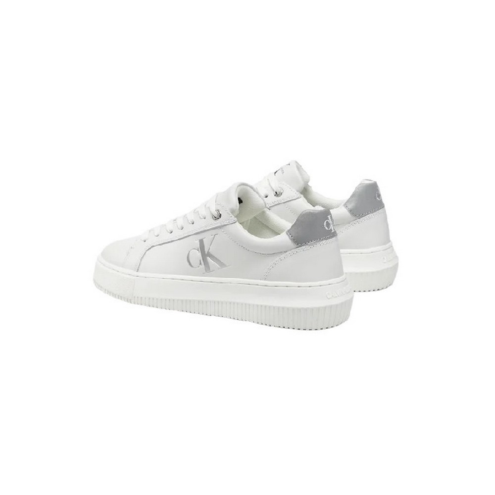CALVIN KLEIN JEANS CHUNKY CUPSOLE LACEUP LOW ESS M ΠΑΠΟΥΤΣΙΑ ΓΥΝΑΙΚΕΙΑ WHITE