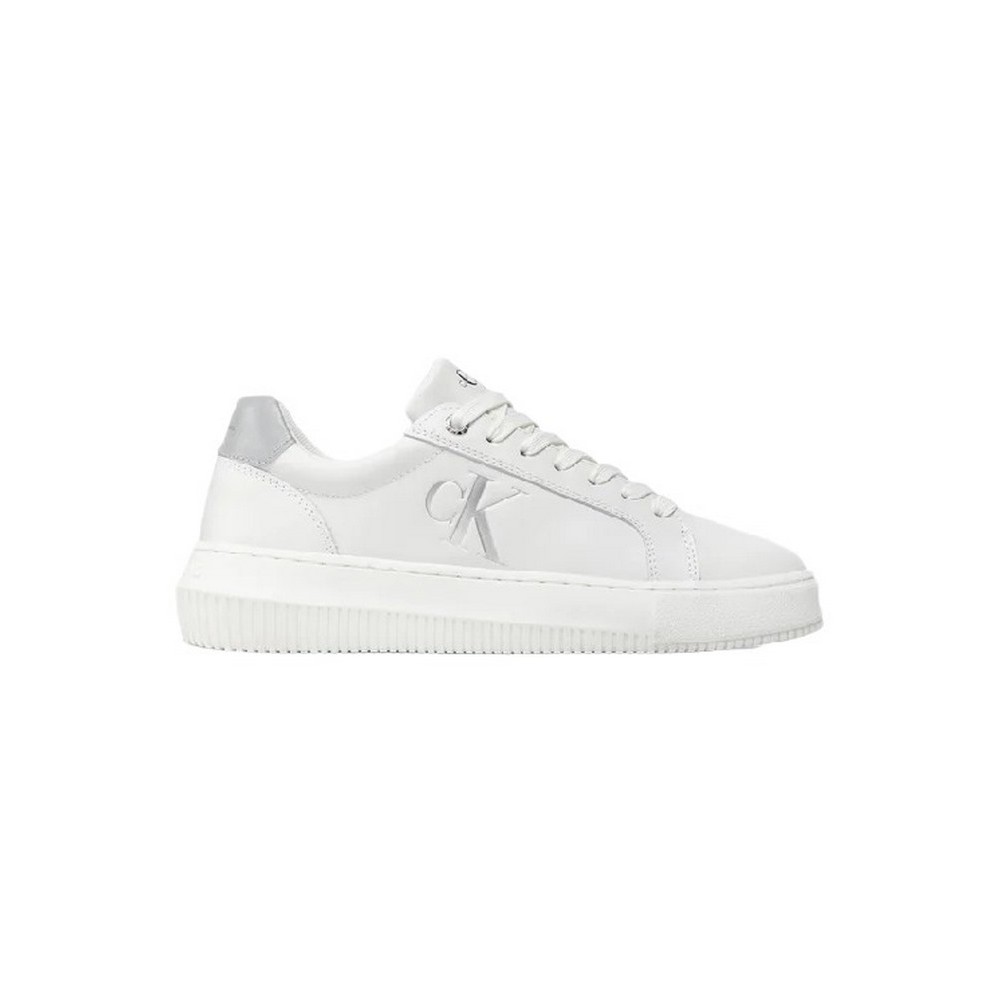 CALVIN KLEIN JEANS CHUNKY CUPSOLE LACEUP LOW ESS M ΠΑΠΟΥΤΣΙΑ ΓΥΝΑΙΚΕΙΑ WHITE