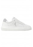 CALVIN KLEIN JEANS CHUNKY CUPSOLE LACEUP LOW ESS M ΠΑΠΟΥΤΣΙΑ ΓΥΝΑΙΚΕΙΑ WHITE