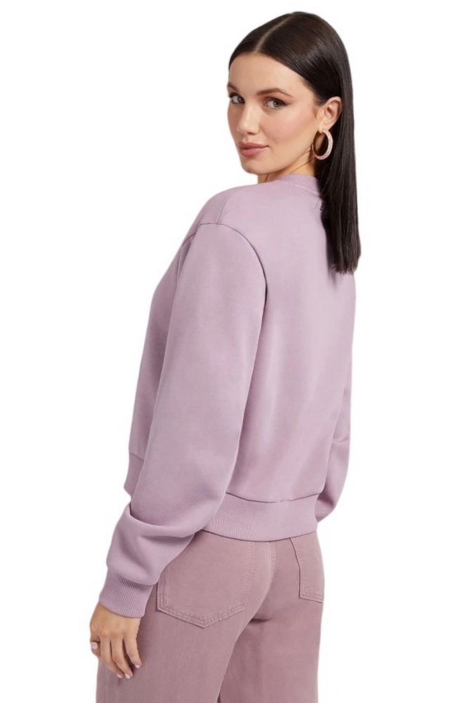 ΜΠΛΟΥΖΑ ΦΟΥΤΕΡ CN ICON ΓΥΝΑΙΚΕΙΑ GUESS PURPLE