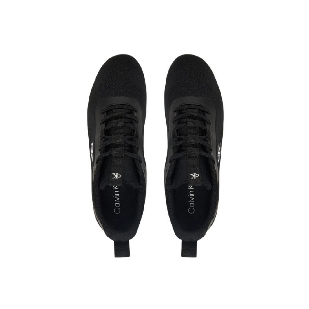 CALVIN KLEIN JEANS EVA RUNNER DRAWSTRING MIX MG ΠΑΠΟΥΤΣΙ ΓΥΝΑΙΚΕΙΟ BLACK/WHITE