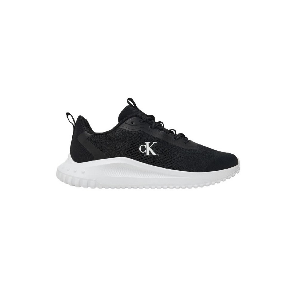 CALVIN KLEIN JEANS EVA RUNNER DRAWSTRING MIX MG ΠΑΠΟΥΤΣΙ ΓΥΝΑΙΚΕΙΟ BLACK/WHITE