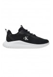 CALVIN KLEIN JEANS EVA RUNNER DRAWSTRING MIX MG ΠΑΠΟΥΤΣΙ ΓΥΝΑΙΚΕΙΟ BLACK/WHITE