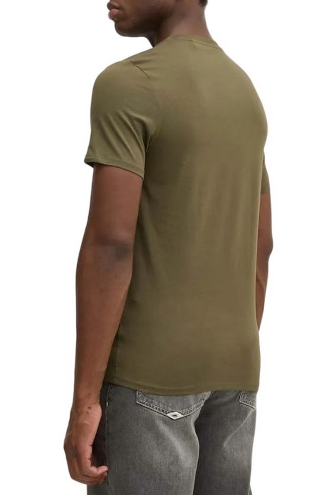 GUESS CN SS CORE TEE T-SHIRT ΜΠΛΟΥΖΑ ΑΝΔΡΙΚΗ KHAKI