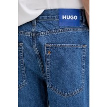 HUGO BOSS SKATE SHORTS ΤΖΙΝ ΒΕΡΜΟΥΔΑ ΑΝΔΡΙΚΗ BLUΕ DENIM