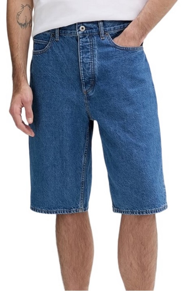 HUGO BOSS SKATE SHORTS ΤΖΙΝ ΒΕΡΜΟΥΔΑ ΑΝΔΡΙΚΗ BLUΕ DENIM