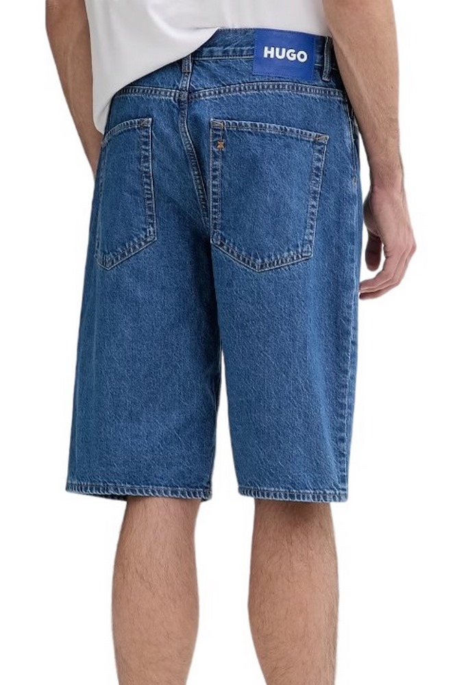 HUGO BOSS SKATE SHORTS ΤΖΙΝ ΒΕΡΜΟΥΔΑ ΑΝΔΡΙΚΗ BLUΕ DENIM