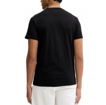 TOMMY JEANS SLIM ENTRY BILLS TEE T-SHIRT ΜΠΛΟΥΖΑ ΑΝΔΡΙΚΗ BLACK