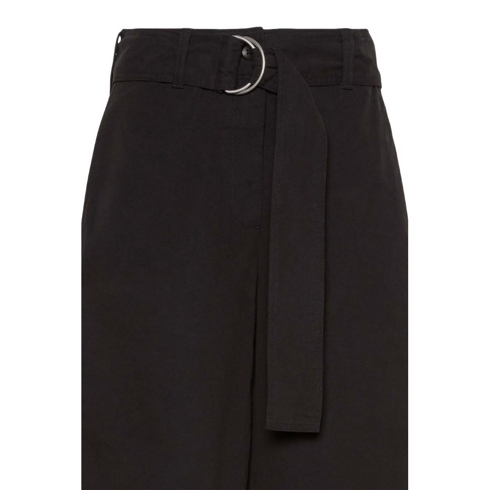 CALVIN KLEIN JEANS COTTON SEAMED PANT ΠΑΝΤΕΛΟΝΙ ΓΥΝΑΙΚΕΙΟ BLACK